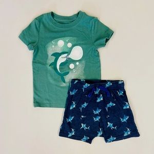 Cat & Jack Shark Set